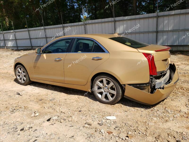 CADILLAC ATS 2013 gold  gas 1G6AA5RA9D0130622 photo #3