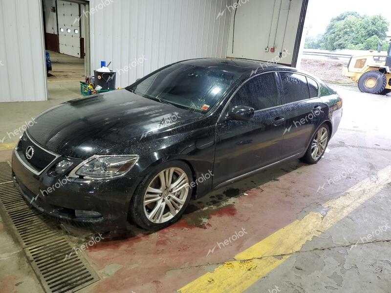 LEXUS GS 450H 2007 black  hybrid engine JTHBC96S475004755 photo #1