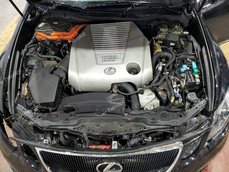 LEXUS GS 450H 2007 black  hybrid engine JTHBC96S475004755 photo #4