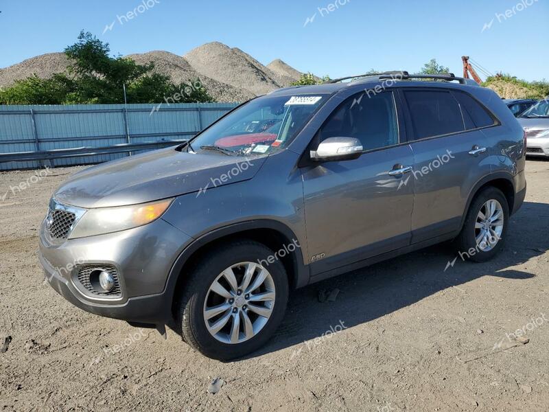 KIA SORENTO BA 2011 gray  gas 5XYKTDA22BG161034 photo #1