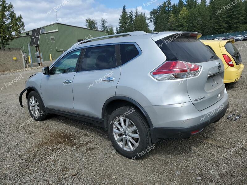 NISSAN ROGUE S 2016 silver 4dr spor gas 5N1AT2MV5GC803386 photo #3