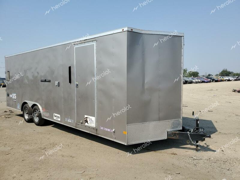 WELLS CARGO TRAILER 2021 silver   7KD1E2429MU009141 photo #1