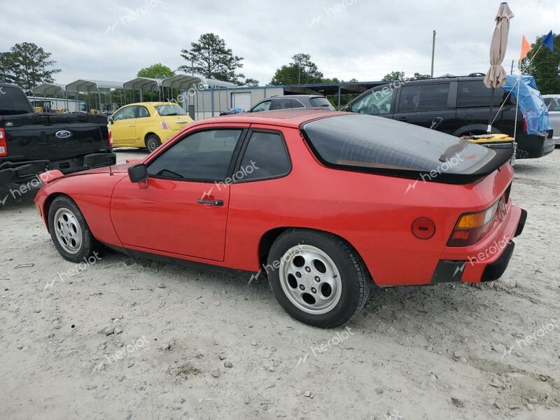 PORSCHE 924 S 1988 red coupe gas WP0AA0927JN451792 photo #3