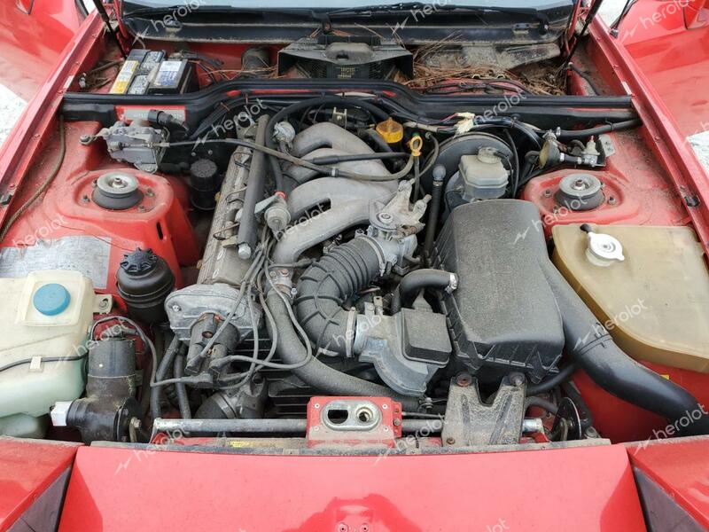 PORSCHE 924 S 1988 red coupe gas WP0AA0927JN451792 photo #4