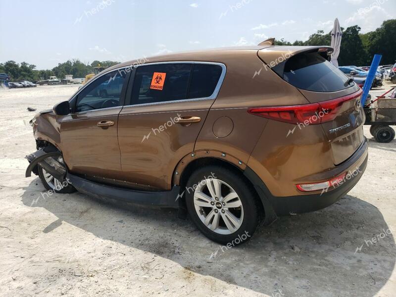 KIA SPORTAGE L 2018 gold  gas KNDPM3AC3J7310469 photo #3