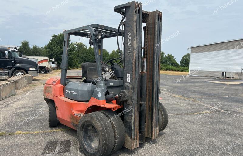 TOYOTA 7FD35 2006 orange   6057900 photo #1