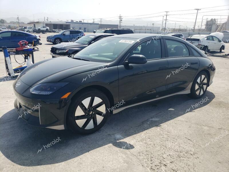 HYUNDAI IONIQ 6 SE 2023 black  electric KMHM24AB1PA038792 photo #1