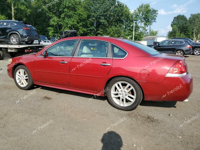 CHEVROLET IMPALA LTZ 2013 red sedan 4d gas 2G1WC5E35D1234087 photo #3