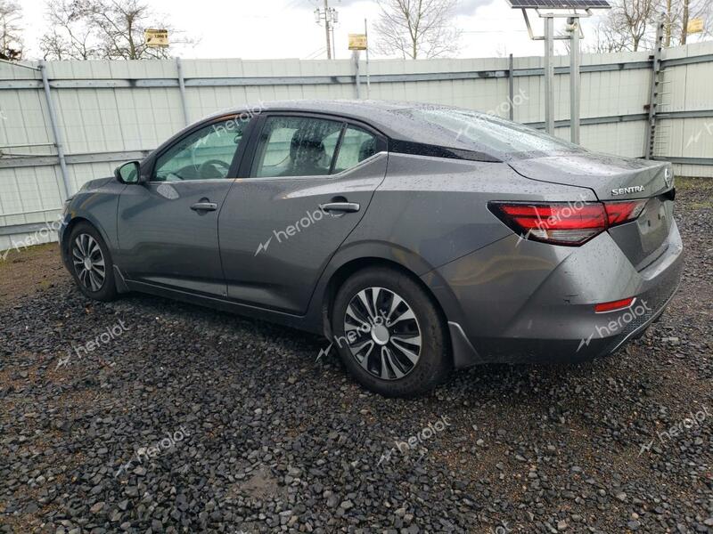 NISSAN SENTRA S 2020 charcoal  gas 3N1AB8BV9LY295070 photo #3