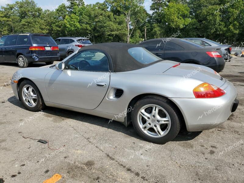 PORSCHE BOXSTER 1997 silver  gas WP0CA2986VS625741 photo #3