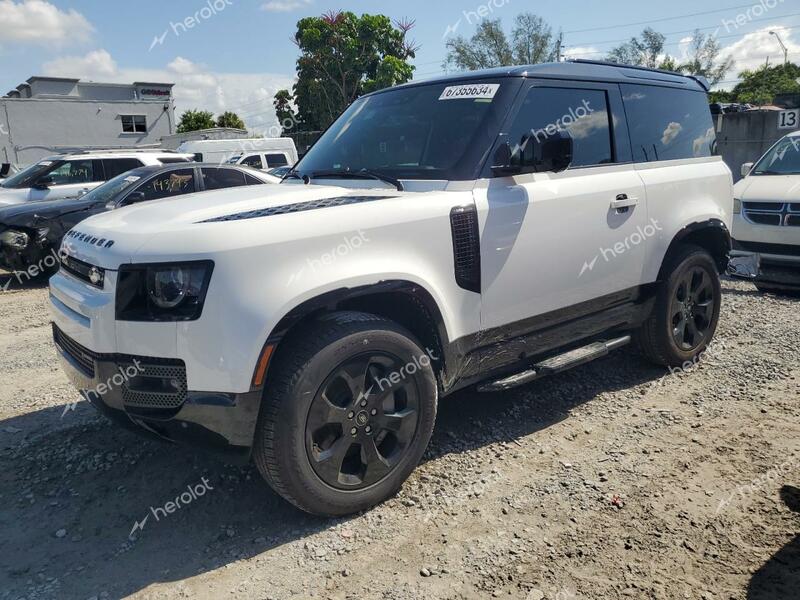 LAND ROVER DEFENDER 9 2022 white  gas SALE26RU4N2091657 photo #1