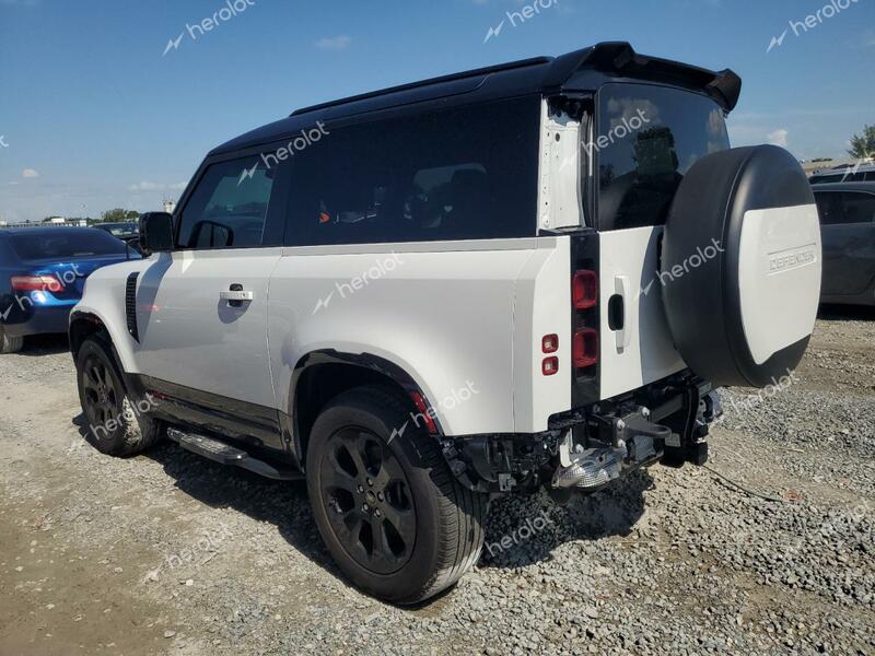 LAND ROVER DEFENDER 9 2022 white  gas SALE26RU4N2091657 photo #3