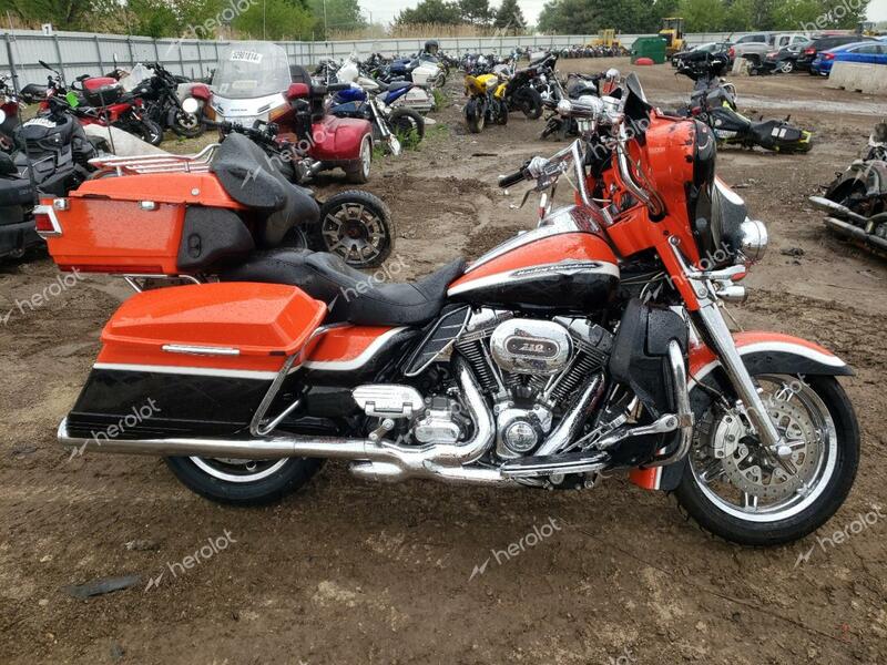 HARLEY-DAVIDSON FLHTCUSE7 2012 orange road/str gas 1HD1PR811CB959237 photo #1