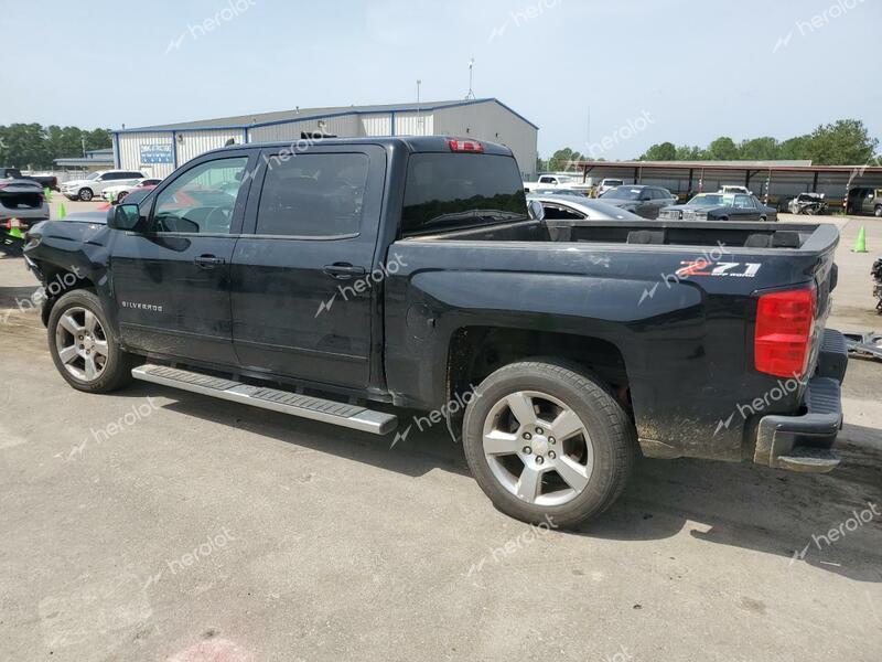 CHEVROLET SILVERADO 2018 black  gas 3GCUKREC0JG241055 photo #3