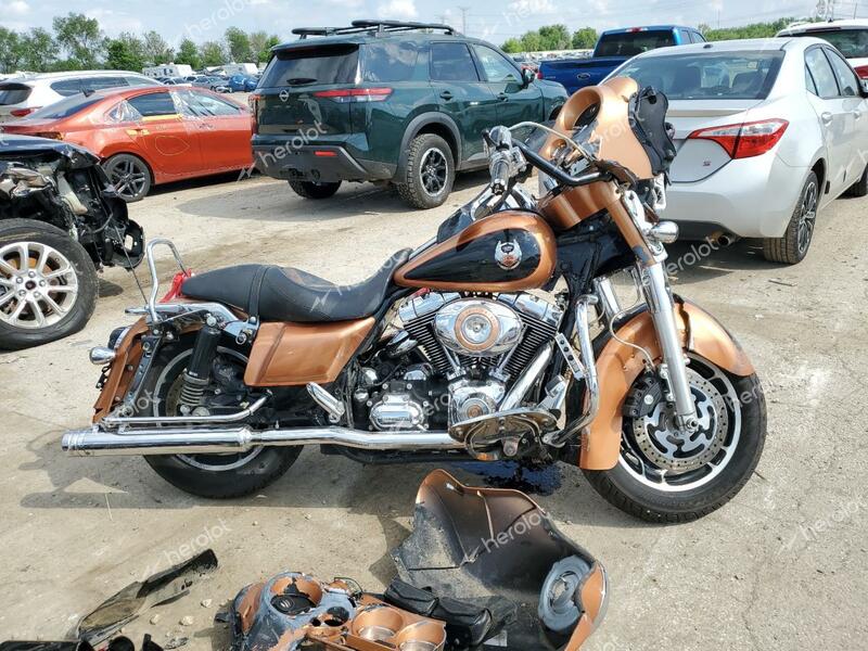 HARLEY-DAVIDSON FLHX 105TH 2008 two tone road/str gas 1HD1KB4428Y627186 photo #1