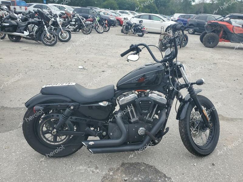 HARLEY-DAVIDSON XL1200 N 2008 black road/str gas 1HD1CZ3168K449668 photo #1