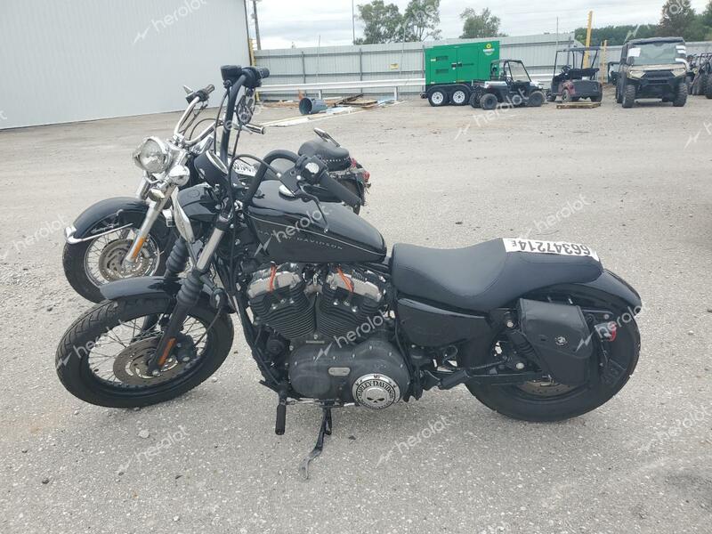 HARLEY-DAVIDSON XL1200 N 2008 black road/str gas 1HD1CZ3168K449668 photo #4