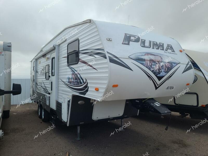 WILDWOOD PUMA 2015 white   4X4FPUA20FP053482 photo #1