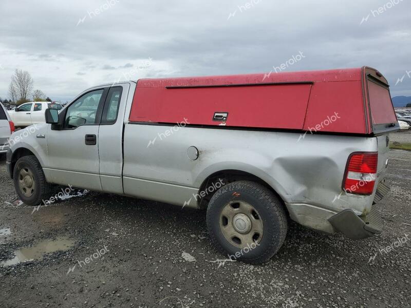 FORD F150 2007 silver  gas 1FTRF12257NA19988 photo #3