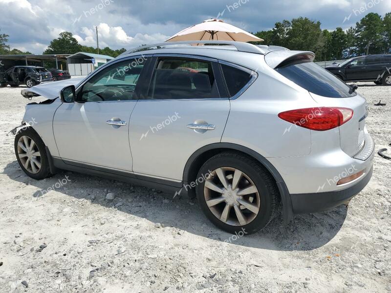 INFINITI EX37 BASE 2013 silver  gas JN1BJ0HP9DM430327 photo #3