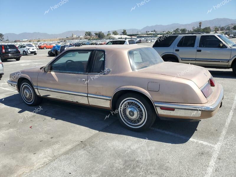 BUICK RIVIERA 1990 tan coupe gas 1G4EZ13CXLU418176 photo #3