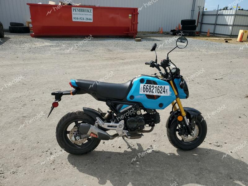 HONDA GROM 125 2024 blue  gas MLHJC9215R5204344 photo #1