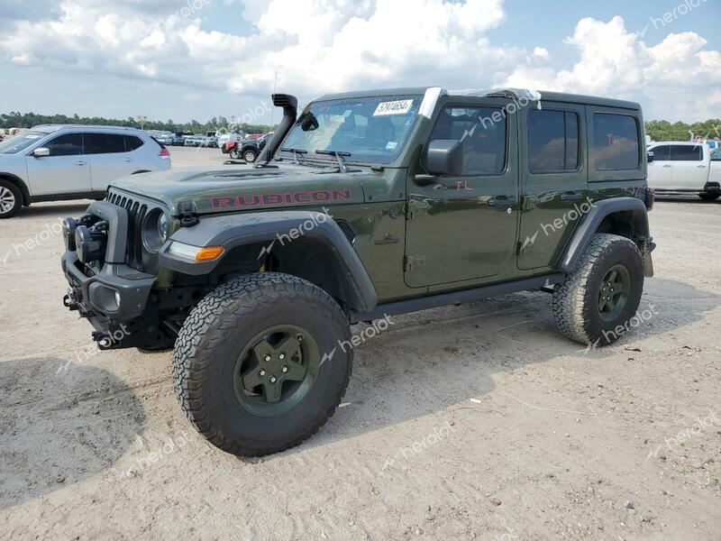 JEEP WRANGLER R 2023 green  gas 1C4HJXFG2PW506160 photo #1