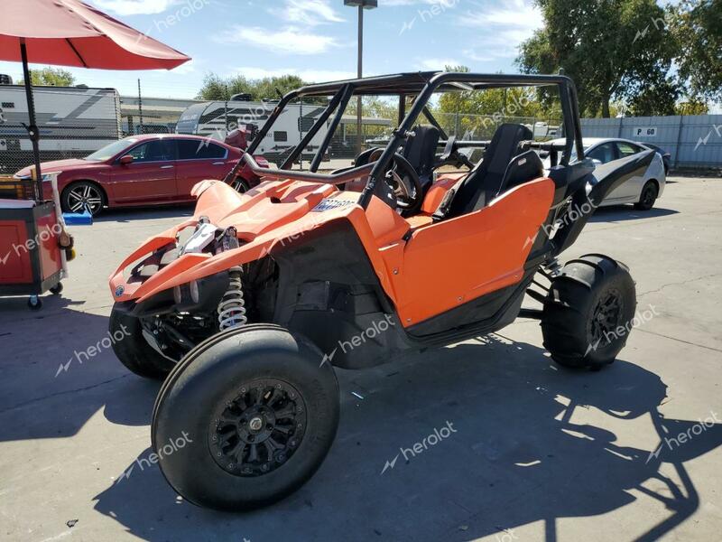 YAMAHA YXZ1000 ET 2017 orange  gas 5Y4AN08Y2HA102574 photo #3