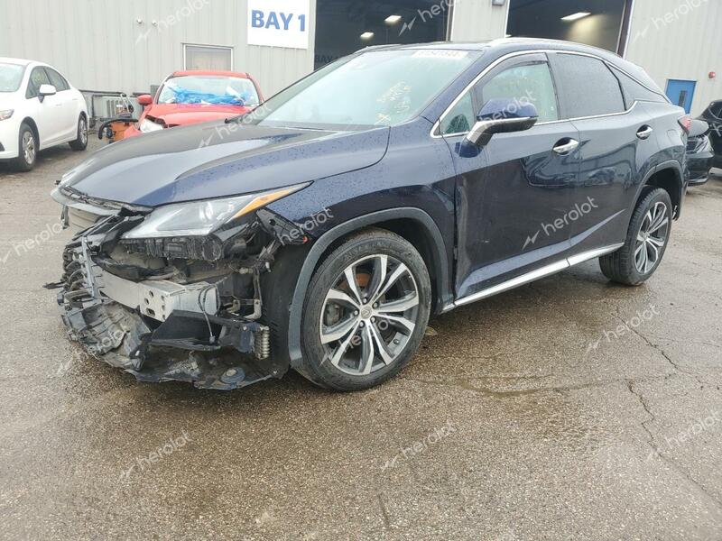 LEXUS RX 350 BAS 2017 blue  gas 2T2BZMCA2HC081266 photo #1