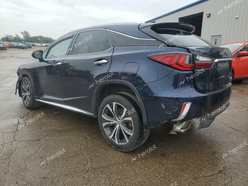 LEXUS RX 350 BAS 2017 blue  gas 2T2BZMCA2HC081266 photo #3