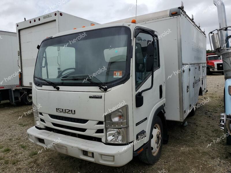 ISUZU NPR HD 2017 white tilt cab gas 54DC4W1B7HS807468 photo #1