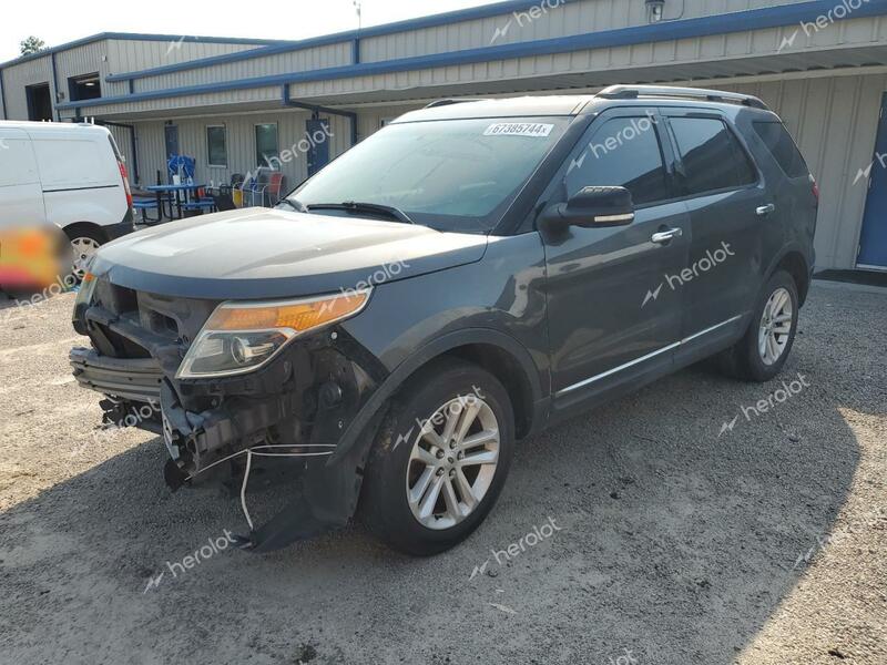 FORD EXPLORER X 2015 gray 4dr spor gas 1FM5K7D84FGA25021 photo #1