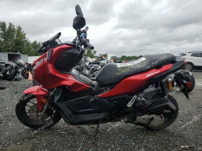 HONDA ADV150 A 2022 red  gas MLHKF3859N5102249 photo #4