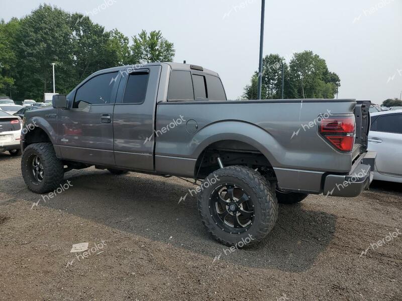 FORD F150 SUPER 2013 gray 4dr ext gas 1FTFX1ET7DFD78026 photo #3