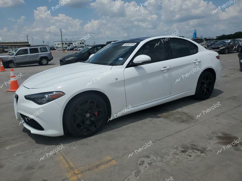 ALFA ROMEO GIULIA SUP 2022 white  gas ZARFANBN2N7663491 photo #1