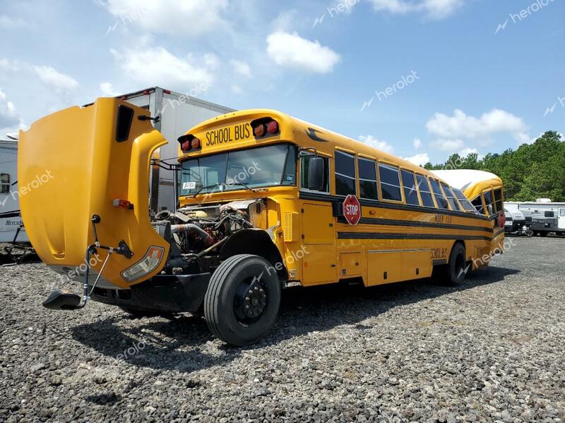 BLUE BIRD SCHOOL BUS 2021 yellow  diesel 1BAKGCSAXMF372096 photo #3