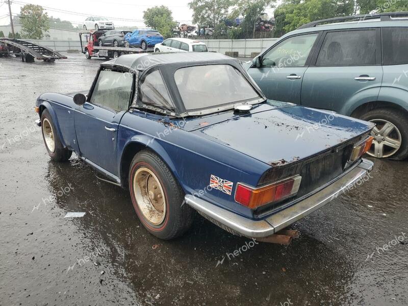 TRIUMPH CAR TR6 1973 blue   CF1431U photo #3