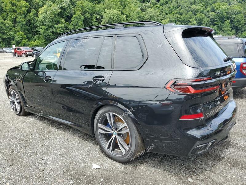 BMW X7 M60I 2025 black  gas 5UX33EM03S9W28479 photo #3