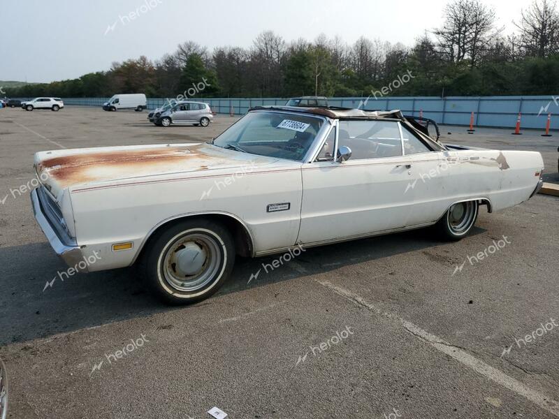 PLYMOUTH FURY 1969 white   PH27F9D293011 photo #1