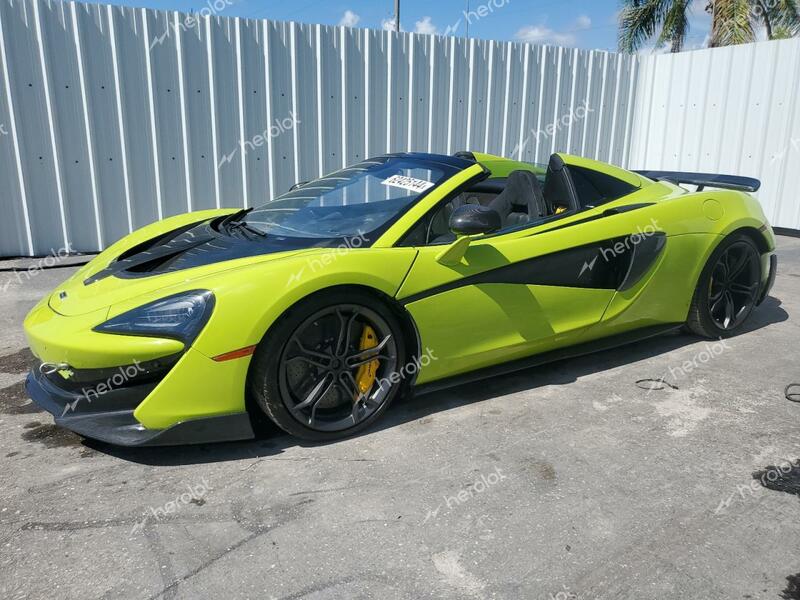 MCLAREN AUTOMOTIVE 600LT 2020 green  gas SBM13SAA8LW007687 photo #1