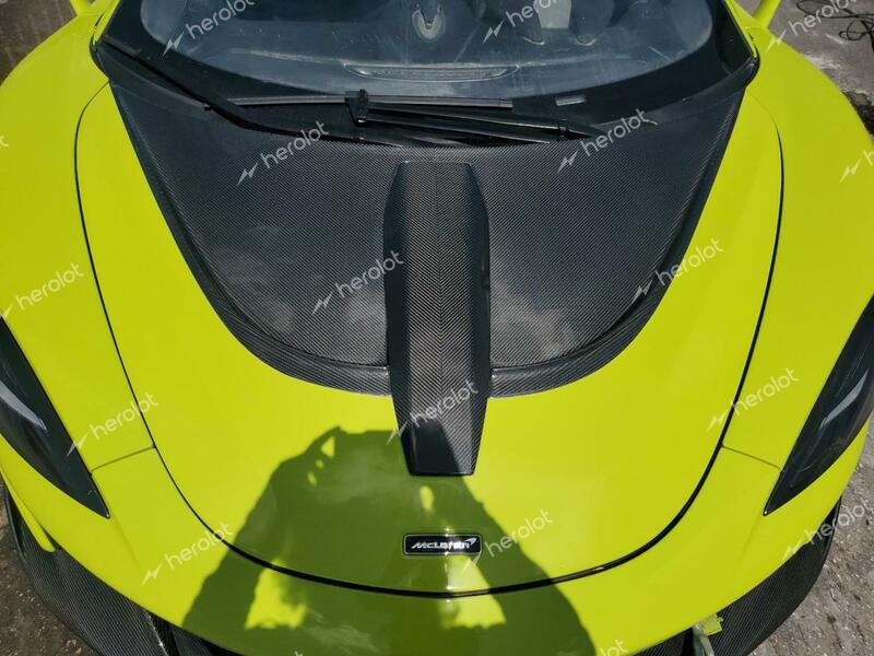 MCLAREN AUTOMOTIVE 600LT 2020 green  gas SBM13SAA8LW007687 photo #4