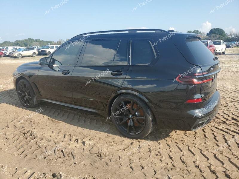 BMW X7 M60I 2024 black  gas 5UX33EM04R9S85451 photo #3