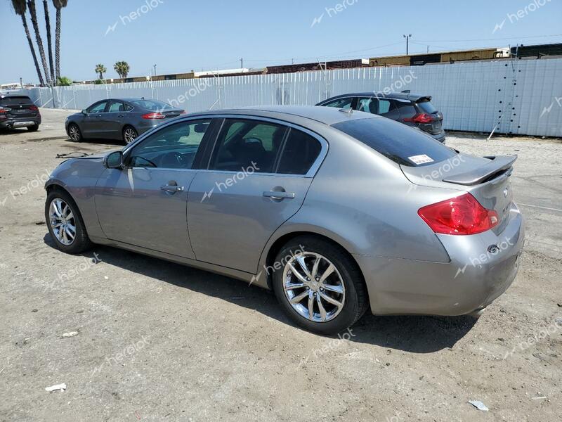 INFINITI EX37 2008 gray  gas JNKBV61E38M209937 photo #3