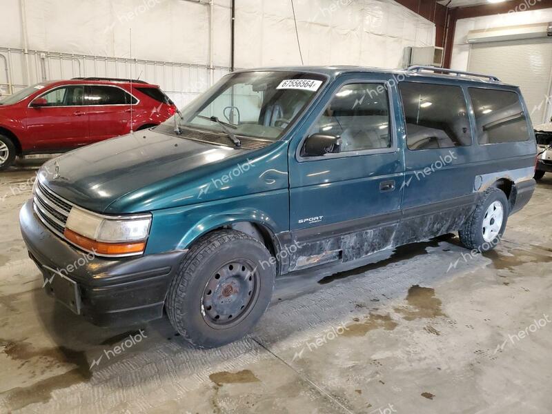 PLYMOUTH GRAND VOYA 1994 teal  gas 1P4GH4437RX329118 photo #1