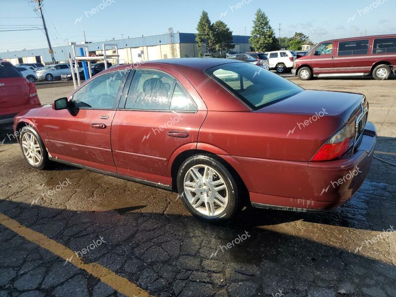 LINCOLN LS 2003 burgundy  gas 1LNHM87A33Y671068 photo #3