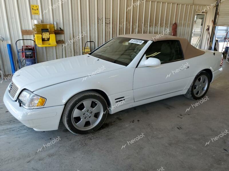 MERCEDES-BENZ SL 500 1999 white roadster gas WDBFA68F2XF179134 photo #1