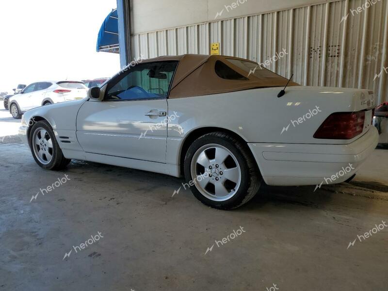 MERCEDES-BENZ SL 500 1999 white roadster gas WDBFA68F2XF179134 photo #3