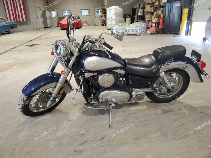 KAWASAKI VN1500 E 1999 blue  gas JKBVNAE15XA088570 photo #4