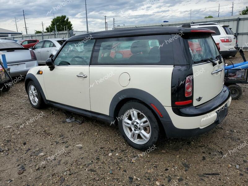 MINI COOPER CLU 2012 cream  gas WMWZF3C57CT189311 photo #3