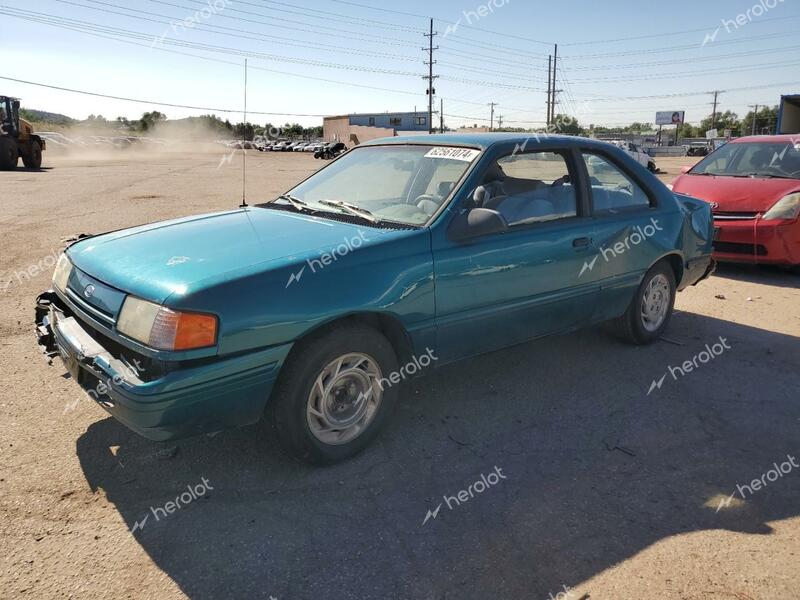 FORD TEMPO GL 1994 teal sedan 2 gas 1FAPP31X5RK132377 photo #1